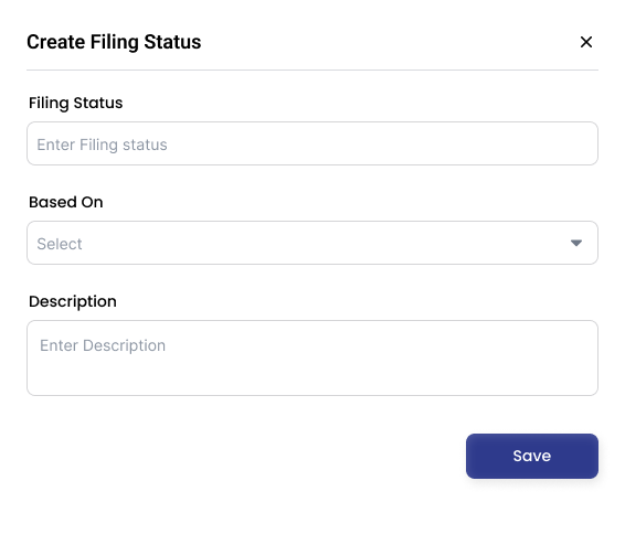 Federal Tax Management UI Preview