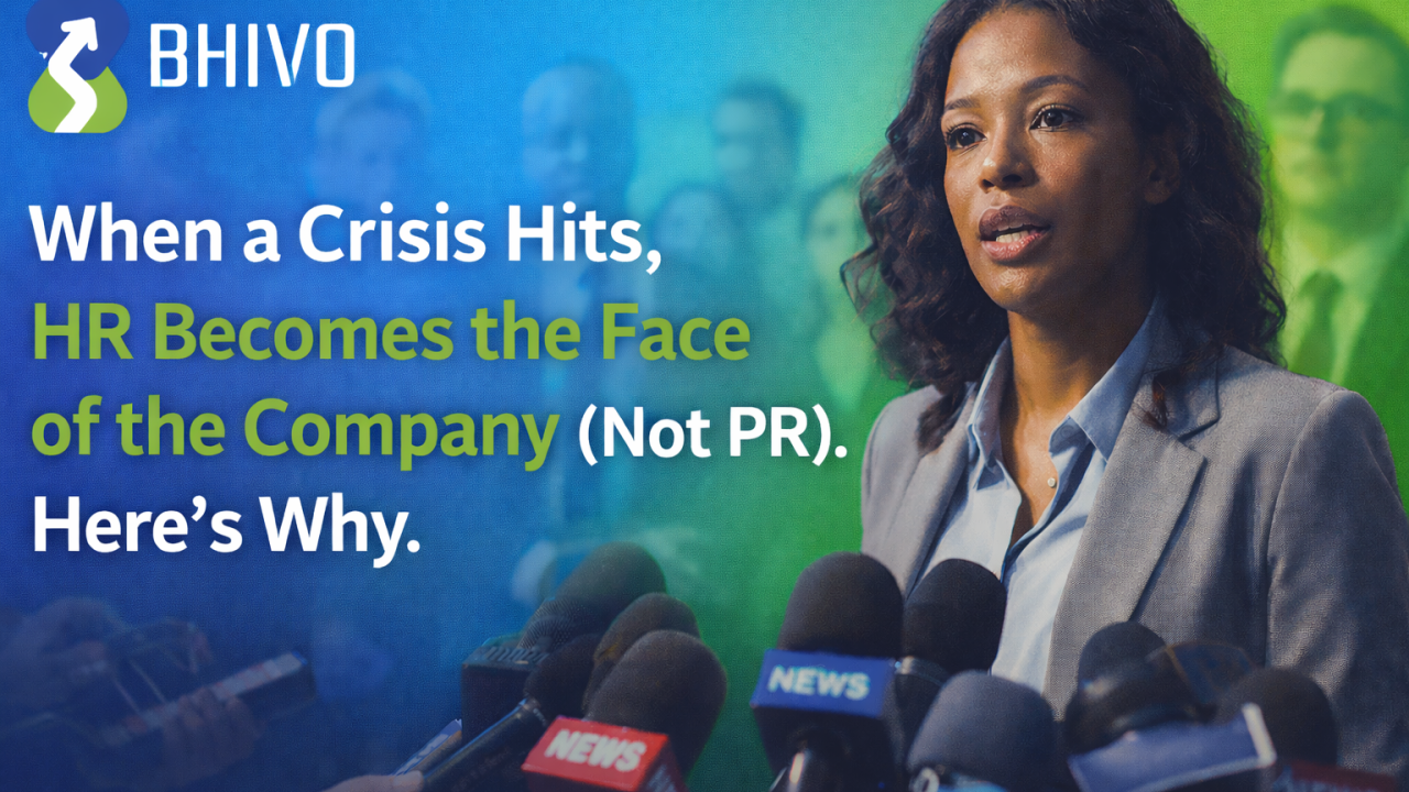 When a Crisis Hits, HR Becomes the Face of the Company (Not PR). Here's Why.