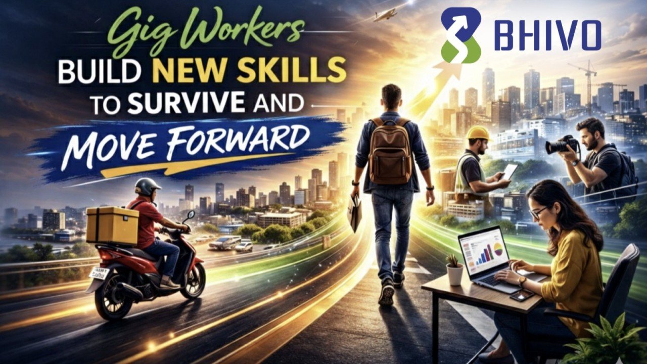 Gig workers build new skills to survive and move forward.